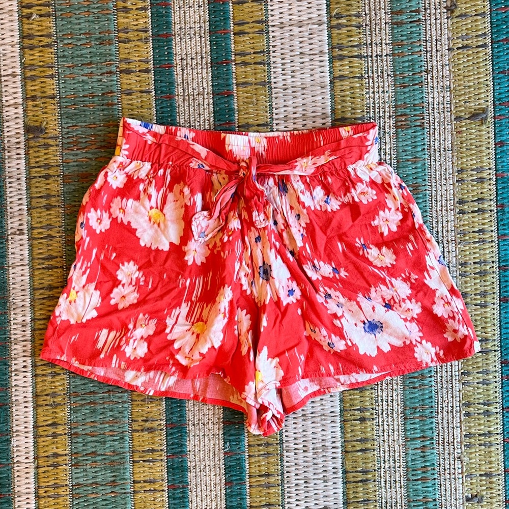 Happening In The Present Floral Shorts